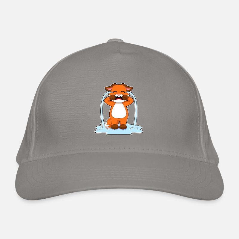 Fox cries Organic Baseball Cap