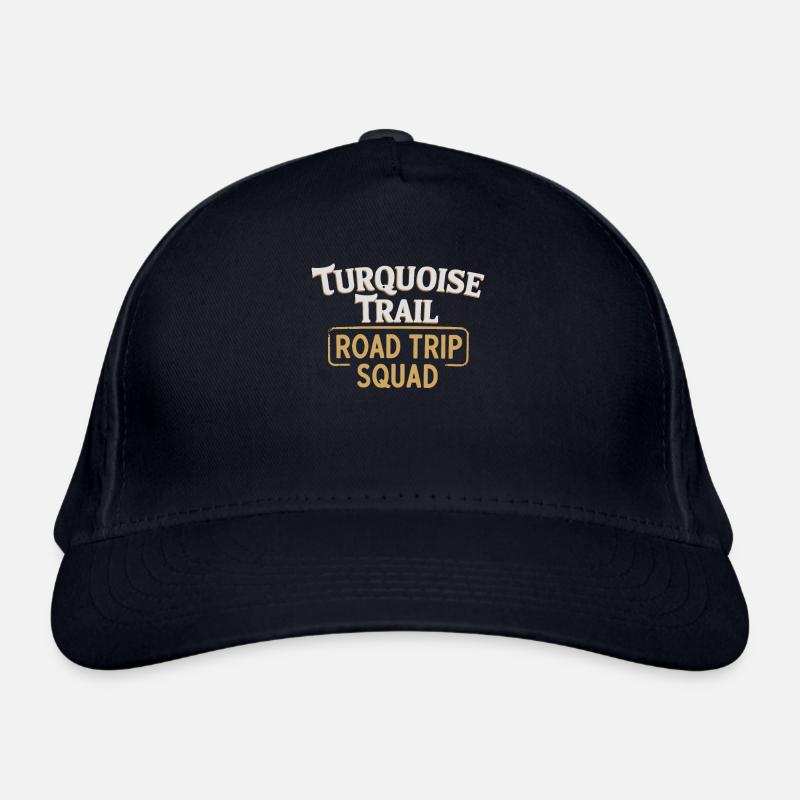 Turquoise Trail Road Trip Squad for Adventurers Organic Baseball Cap