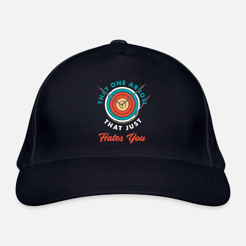 Arc Flèches Tir à l’arc Casquette classique bio