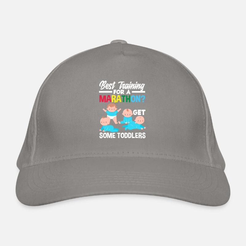 Best training for a marathon? Get one Organic Baseball Cap