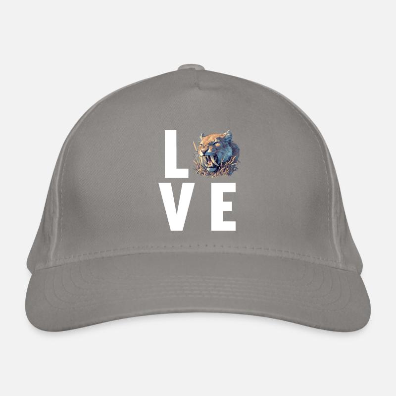 Saber-Toothed Tiger Sabertooth Tiger Organic Baseball Cap
