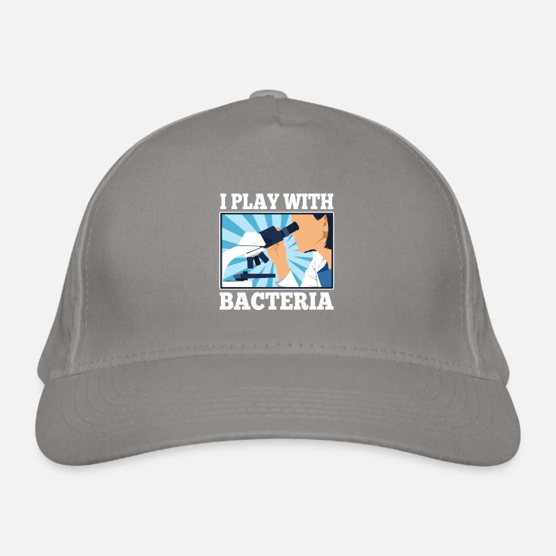 Je joue avec les bactéries Casquette classique bio