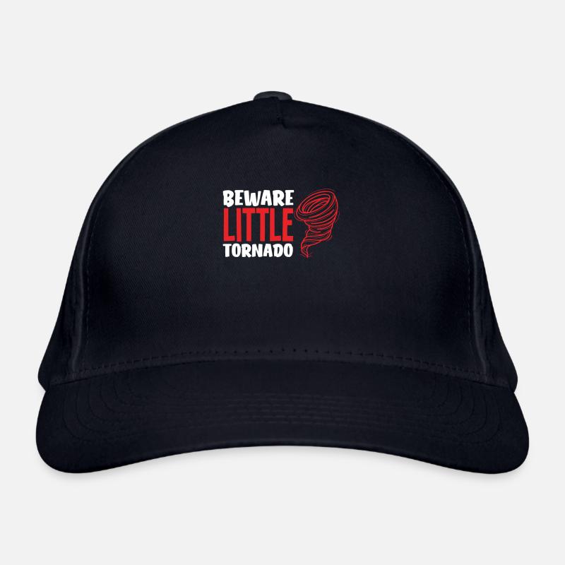Vorsicht Kleiner Sturmjäger Tornado Bio-Baseballkappe