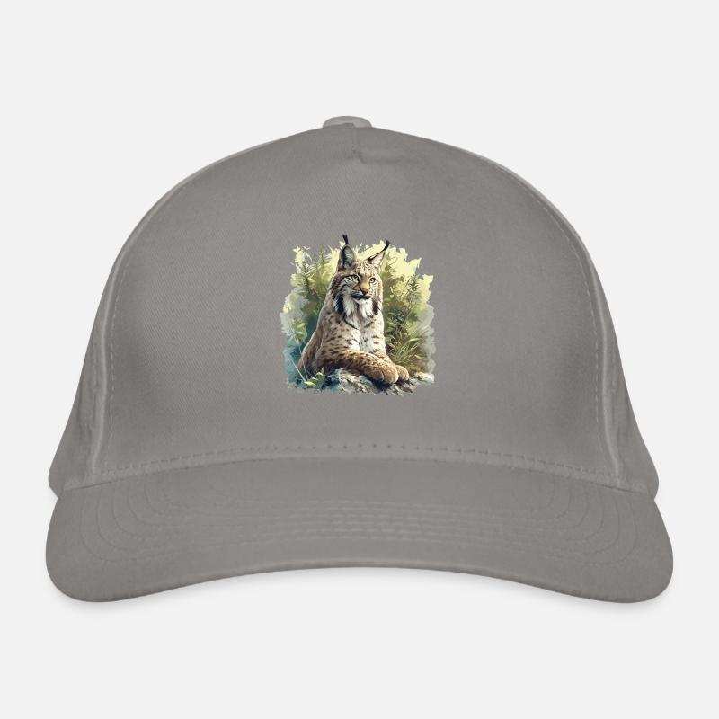 Lynx Luchse Luchs Casquette classique bio