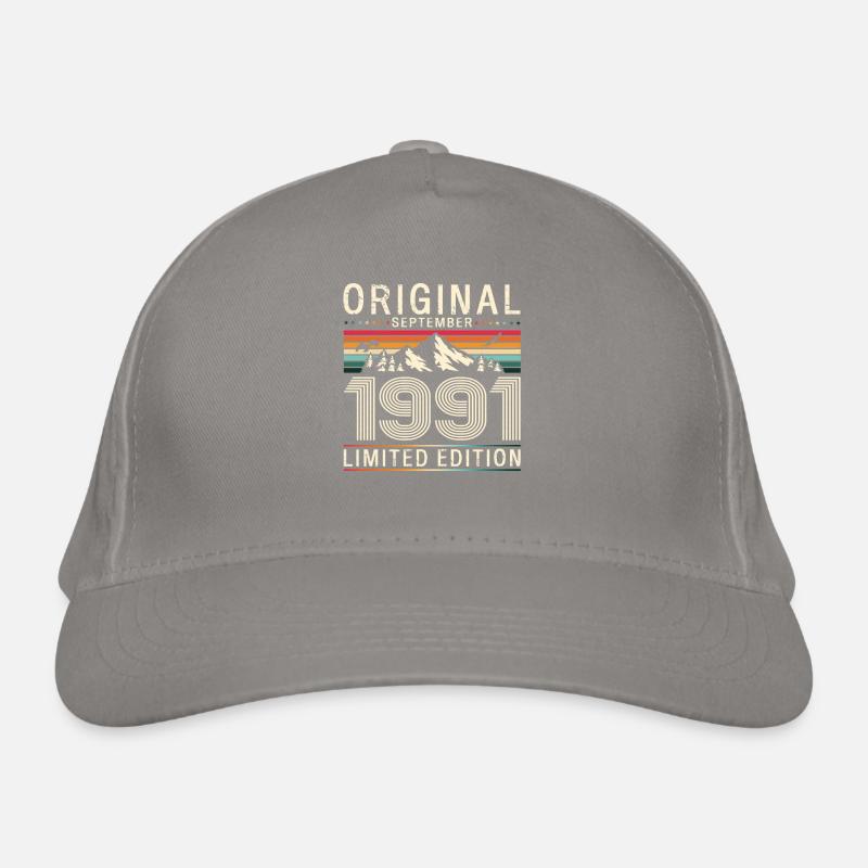 33rd Birthday Legend September 1991 Volume 91 Organic Baseball Cap