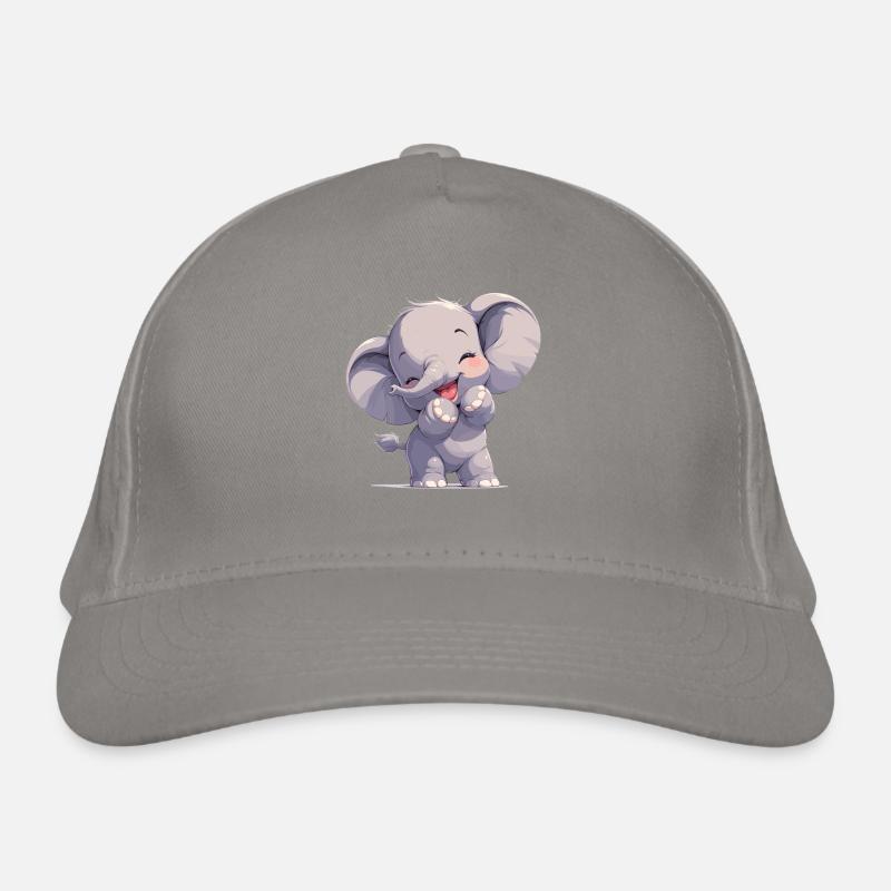 Elephant Elefanten Elefant Casquette classique bio