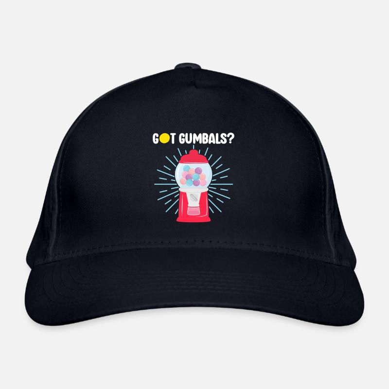 Gumball Machine Chewing Gum Machine Organic Baseball Cap