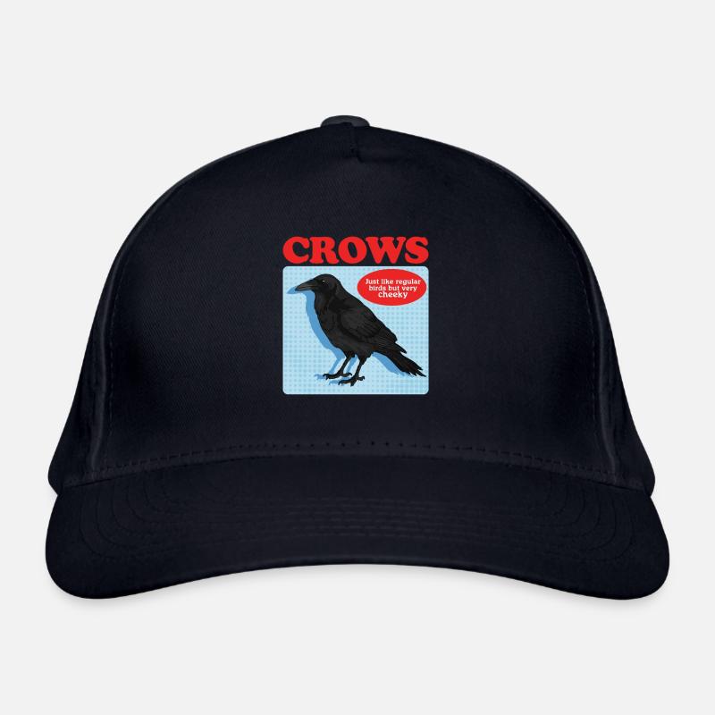 Corbeaux Black Ravens Cadeau Casquette classique bio