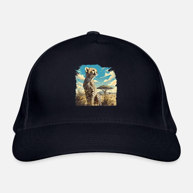 Guépard Geparde Gepard Casquette classique bio