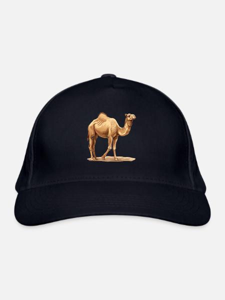 Camel Kamele Kamel - Bio-Baseballkappe - Navy