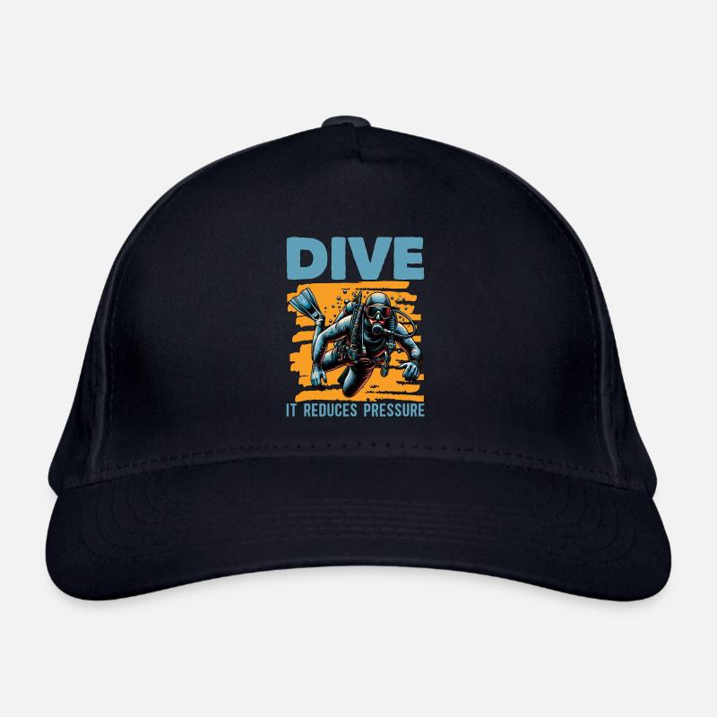 Plongée sous-marine Il réduit la pression Snorkeling Casquette classique bio