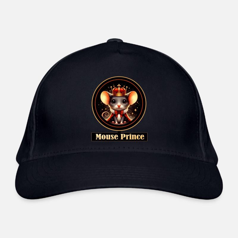 Mouse Prince King Magic Organic Baseball Cap