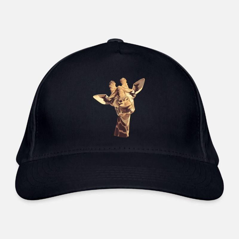 Giraffen Giraffe Bio-Baseballkappe