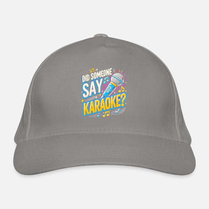 Hat jemand Karaoke gesagt? Bio-Baseballkappe