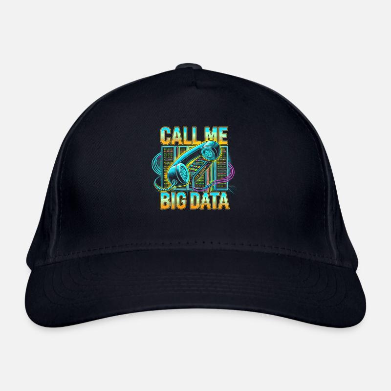 Nennen Sie mich Big Data Bio-Baseballkappe