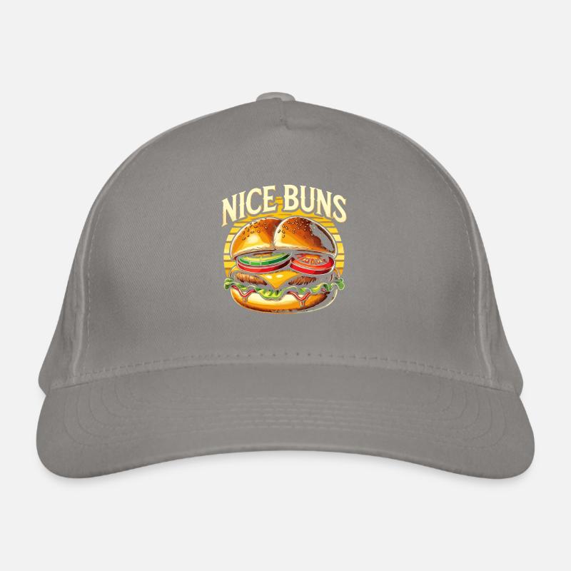 Schöne Brötchen Bio-Baseballkappe