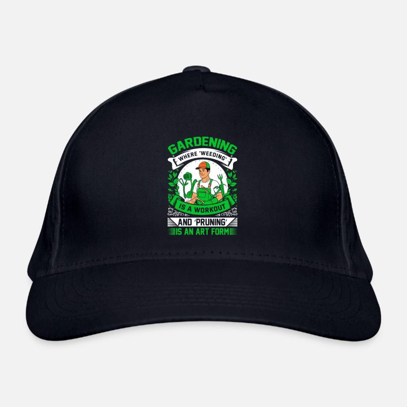 Jardinage : où le « désherbage » est un exercice et où le « pruni » Casquette classique bio