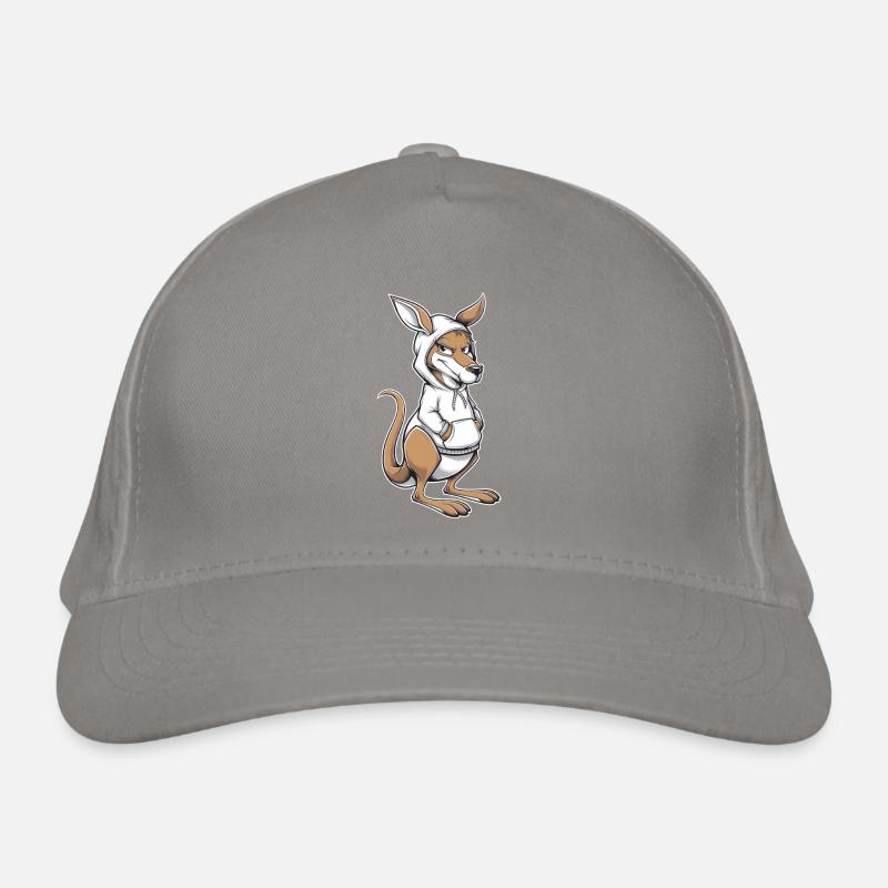 Kangaroo Kangaroo Australian Animals Organic Baseball Cap