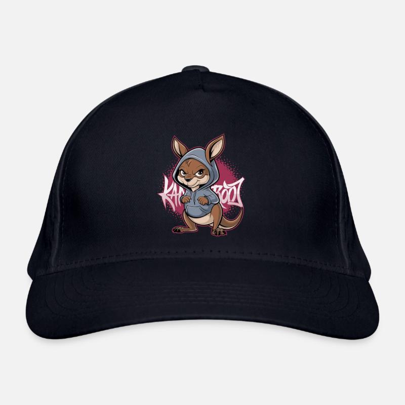 Kangaroo Kangaroo Australian Animals Organic Baseball Cap