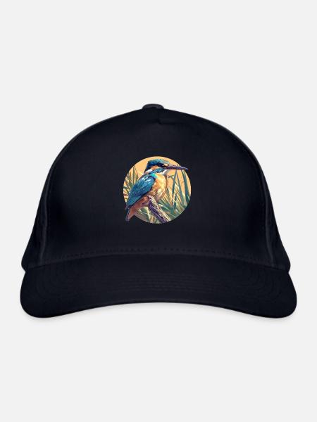 Eisvögel Eisvogel - Bio-Baseballkappe - Navy