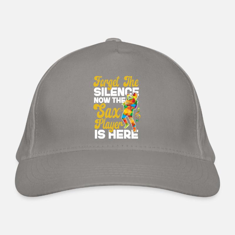 Saxophone Forget The Silence Now Bio-Baseballkappe