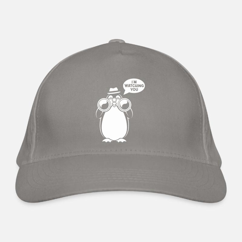 Sarcasmus: Ich Beobachte Dich Design Bio-Baseballkappe