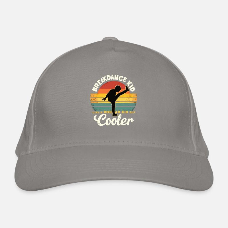 Breakdance Kid Breakdancer Retro Dance B-Boys Casquette classique bio