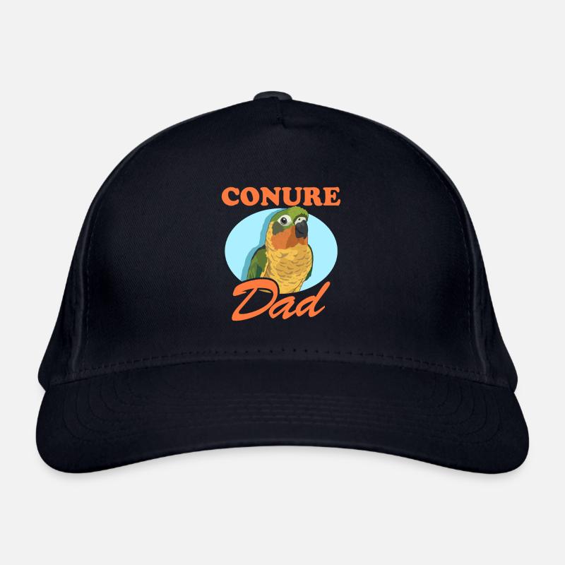 Conure Dad Parrots Conures Gift Organic Baseball Cap