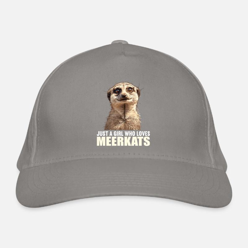 Meerkat Erdmännchen Bio-Baseballkappe