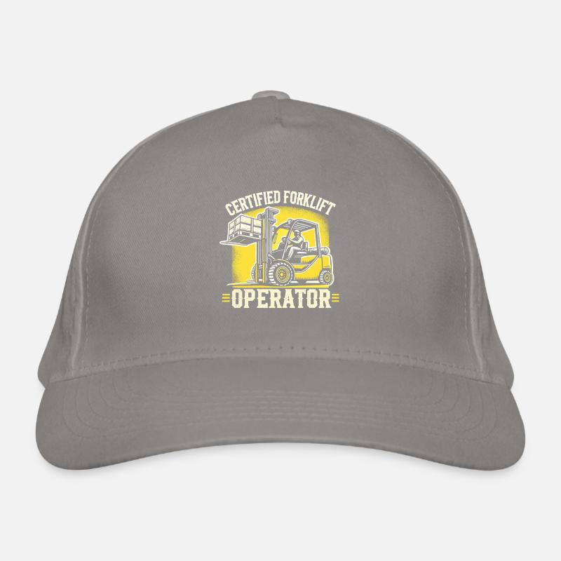 Zertifizierter Gabelstaplerfahrer Bio-Baseballkappe
