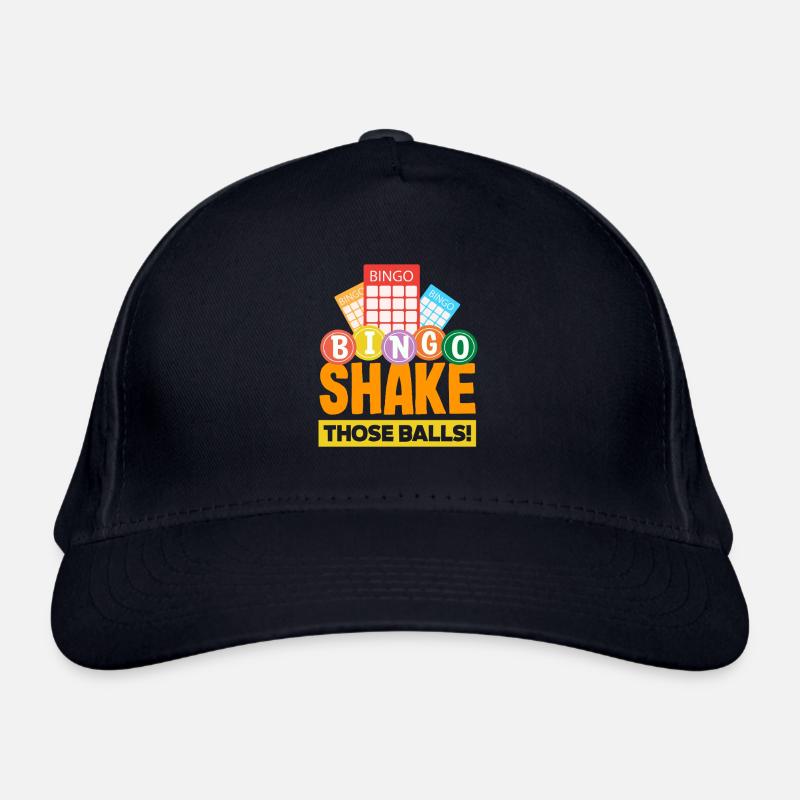 Bingo Shake The Balls Player Fun Organic Baseball Cap