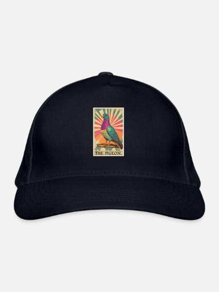 Tauben Taube - Bio-Baseballkappe - Navy