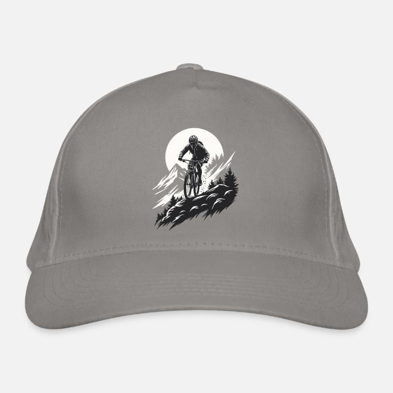 Aventure en VTT dans la nature Casquette classique bio