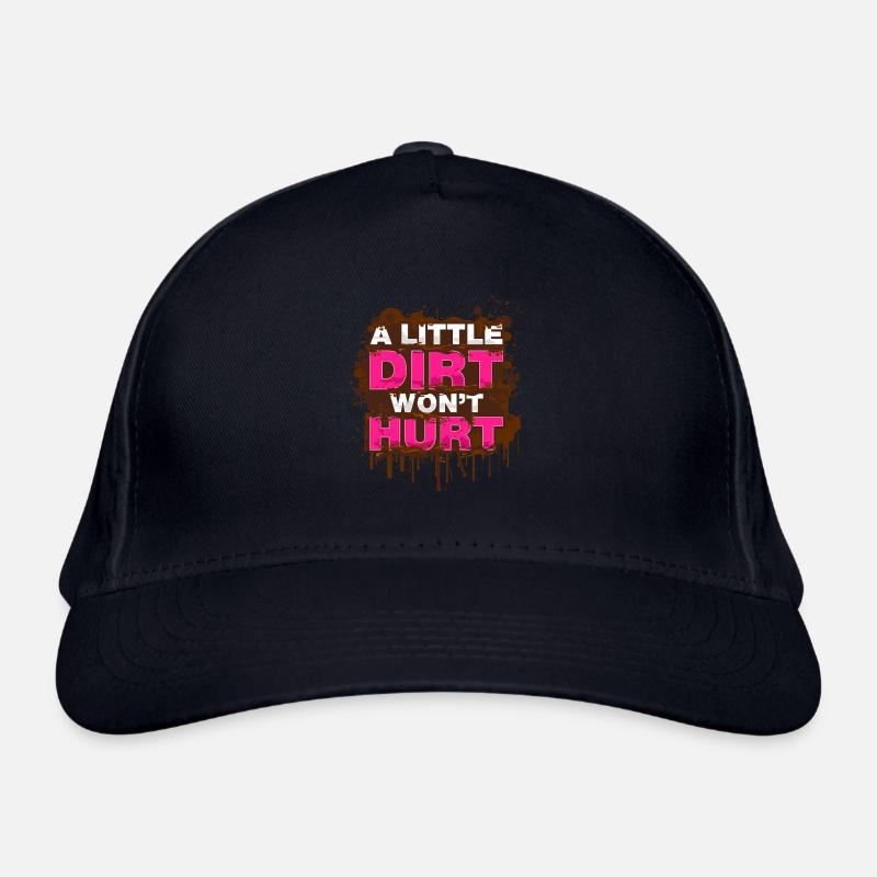 Un peu de saleté ne fera pas de mal à Schlammlauf Mud Run Muddy Casquette classique bio