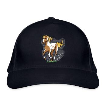 Running Horse - Bio-Baseballkappe - Navy - Vorne