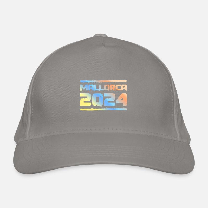 Mallorca 2024 Bunt Bio-Baseballkappe