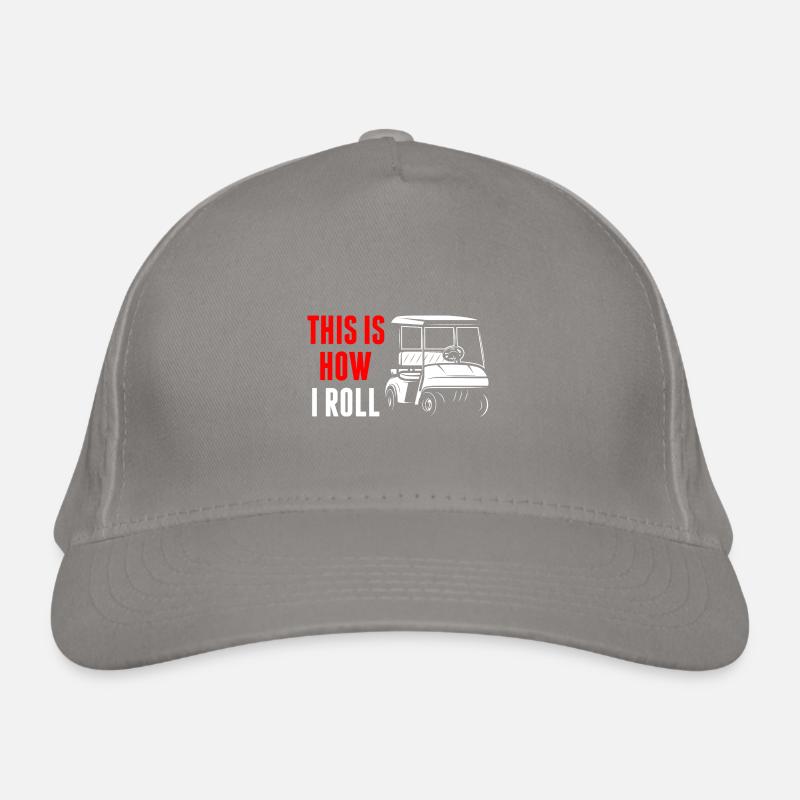 terrain de golf Casquette classique bio