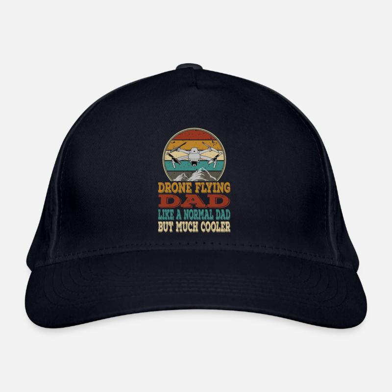 Drones Daddy Papa Copter FPV UAS Pilote Drone Daddy Casquette classique bio