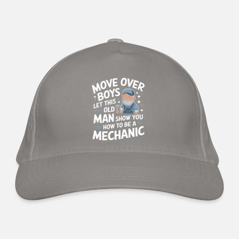 Mechanic Mechanic Workshop Organic Baseball Cap
