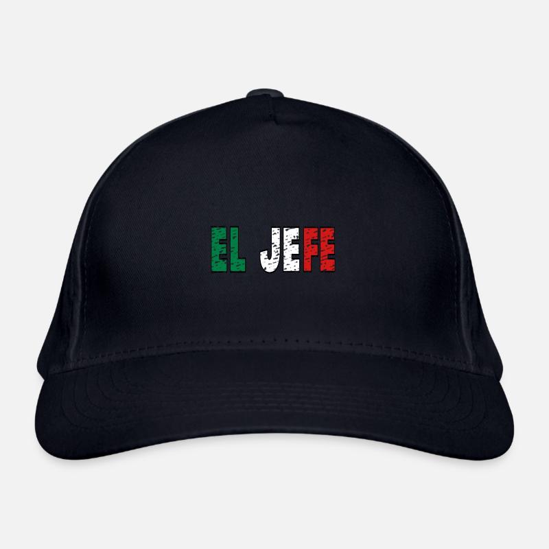 El Jefe Unique Bold Statement Piece Bio-Baseballkappe