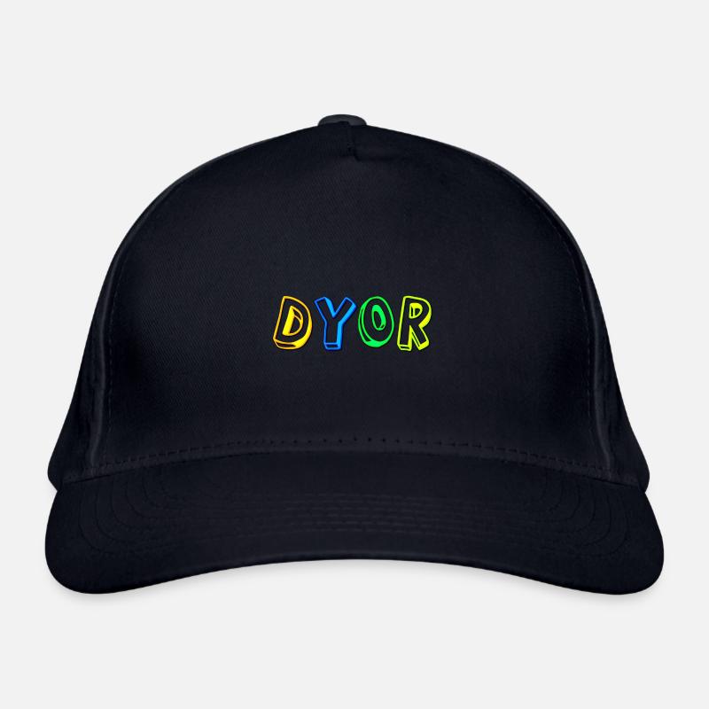 Dyor jaune bleu Casquette classique bio