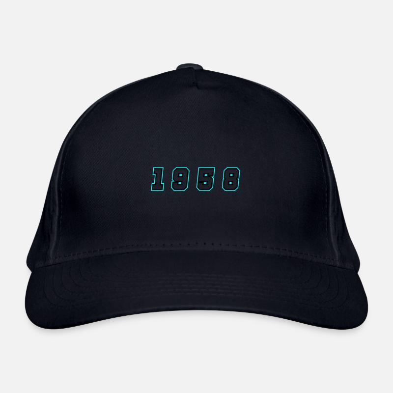 Numéro de l’année 1958 Casquette classique bio