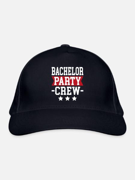 Bachelor Party Crew - Bio-Baseballkappe - Navy