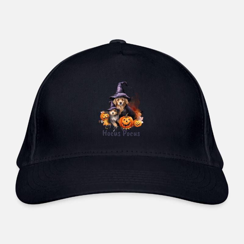 Halloween Pumpkin Horror Organic Baseball Cap