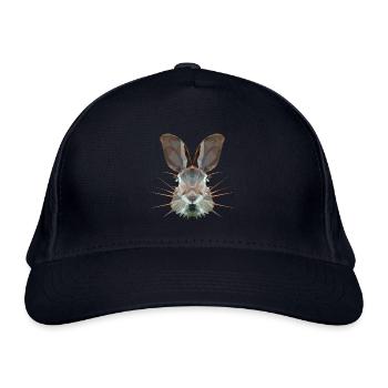 lapin roux - Casquette classique bio - marine - Devant