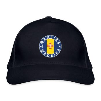 Madeira - Bio-Baseballkappe - Navy - Vorne