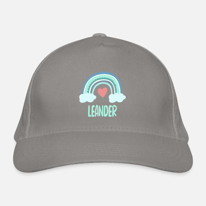 Leander Nom Rainbow Baby Casquette classique bio