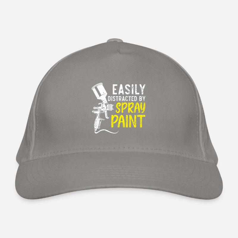 Sand Tape Spray Repeat Car Body Painter Casquette classique bio