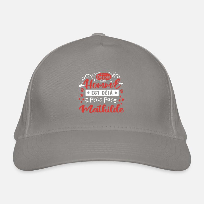 Cadeau Homme déja pris par Mathilade Casquette classique bio