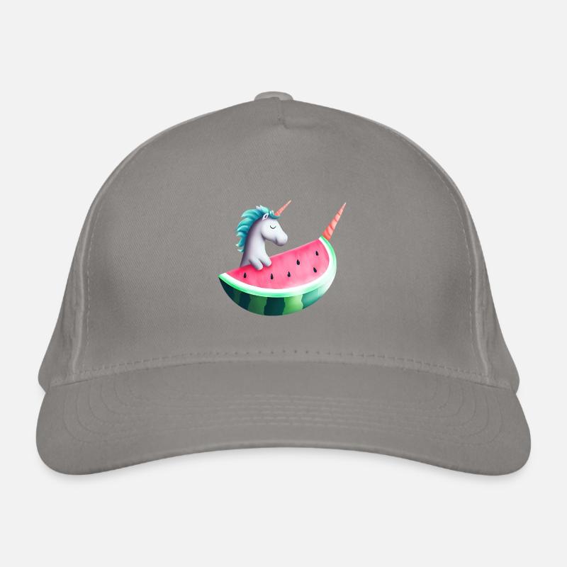 Licorne de pastèque Casquette classique bio